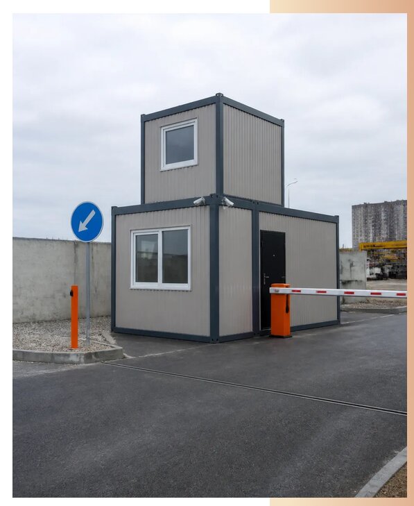 Изготовление модульных КПП в Сургуте по цене от 122664 р. | БытовкаПрофи-Срг